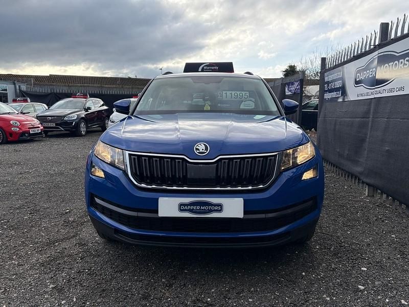 Used Skoda Kodiaq SE 125 HP (91 kW) 2018 Blue SUV