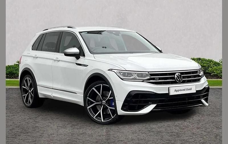 White Used 2021 VW Tiguan R SUV | £34,995 (Fair price) - Image 1/4