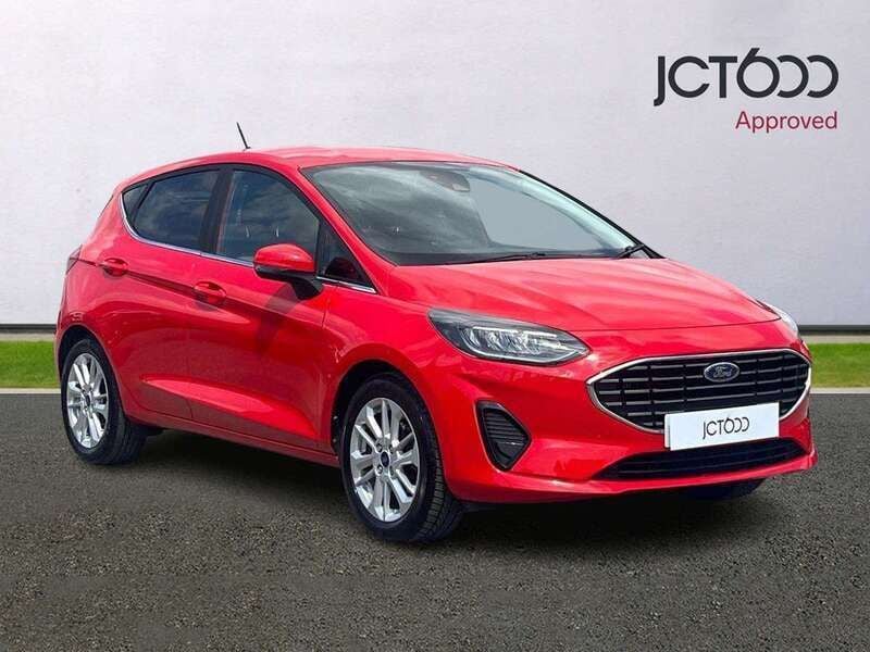 Red Used 2022 Ford Fiesta Titanium Hatchback | £11,500 (Good price) - Image 1/4