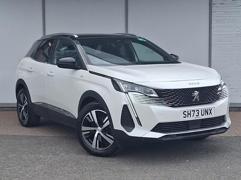 White Used 2023 Peugeot 3008 GTi SUV | £20,998 (Super price) - Image 1/4