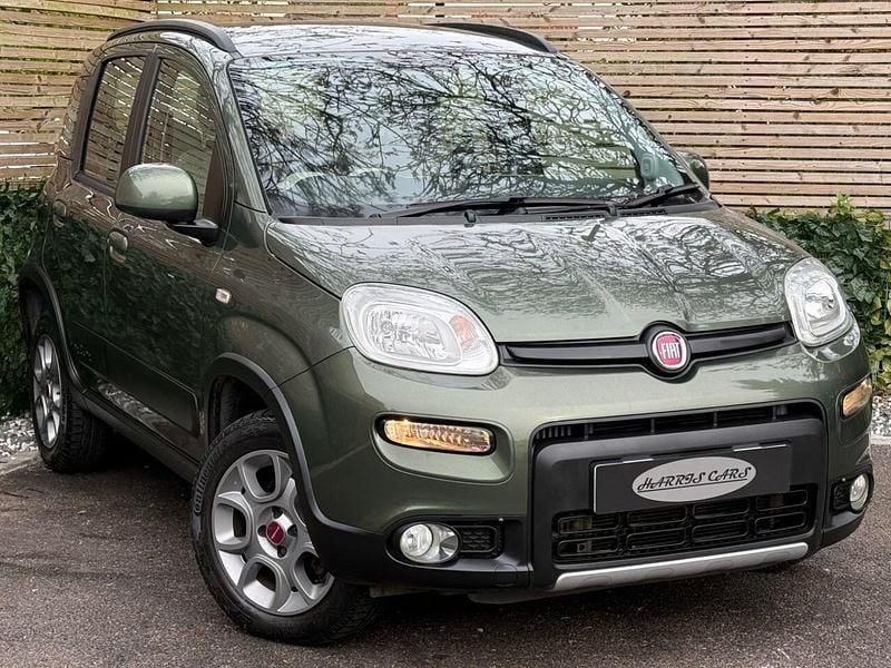 Used Fiat Panda 4x4 S 75 HP (55 kW) 2014 Green Hatchback