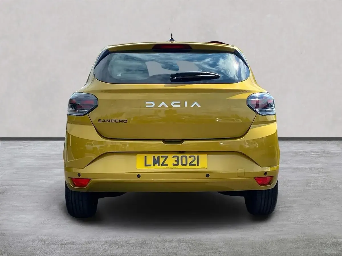 New Dacia Sandero Expression 100 HP (73 kW) 2026 Yellow Hatchback