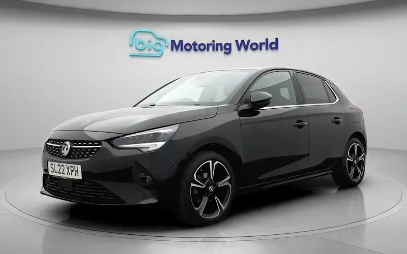 Used Vauxhall Corsa Edition 75 HP (55 kW) 2022 Black Hatchback