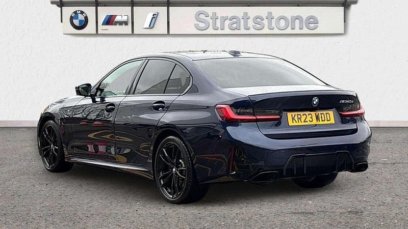Used BMW M340 Shadowline 335 HP (246 kW) 2023 Blue Sedan