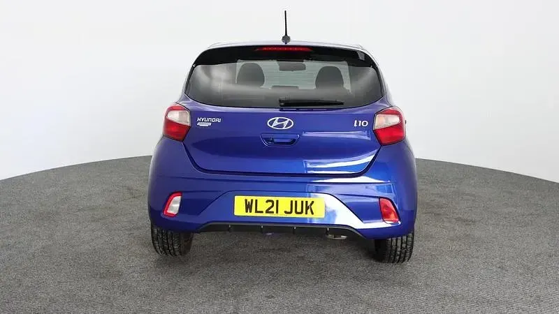 Used Hyundai i10 Premium 84 HP (61 kW) 2021 Blue Hatchback