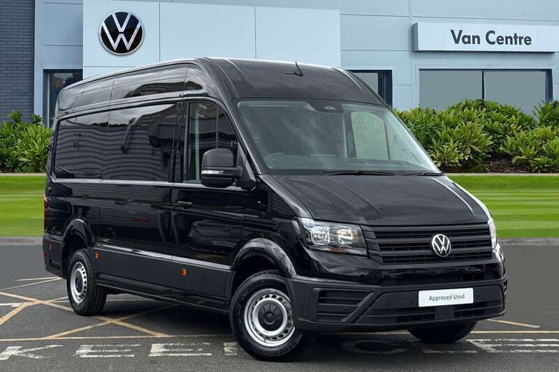 Black New 2024 VW Crafter Van | £38,389 - Image 1/4