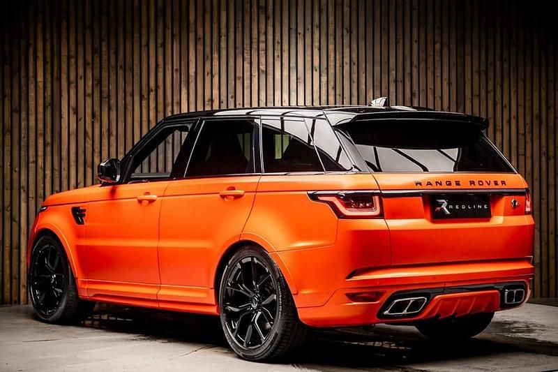 Used Land Rover Range Rover Sport SVR 2018 Orange SUV