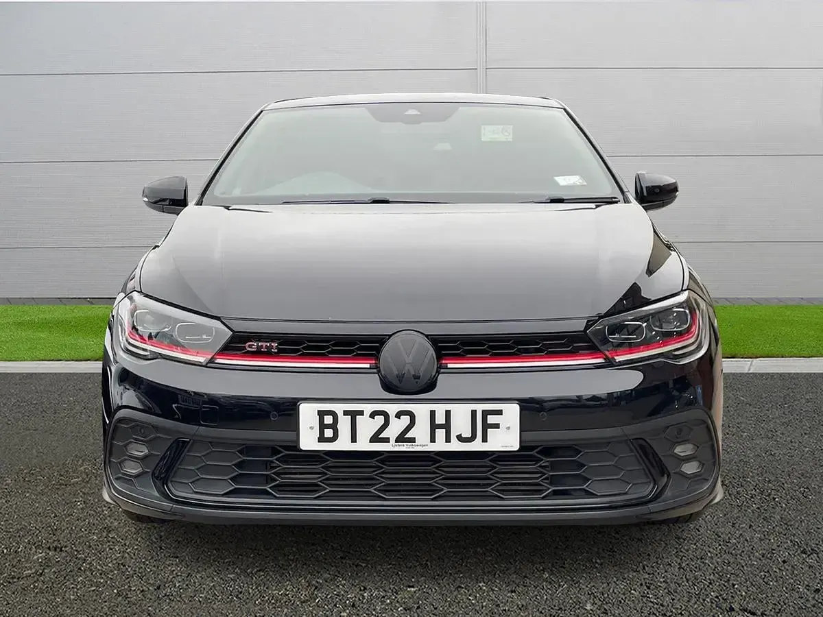 Used VW Polo GTI 207 HP (152 kW) 2022 Black Hatchback