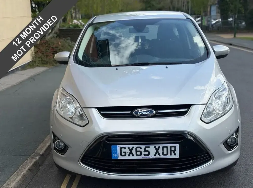 Begagnad Ford C-MAX Titanium 115 HK (84 kW) 2015 Silver Minibuss