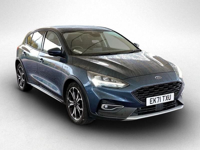 Blue Used 2021 Ford Focus Active X Hatchback | £11,750 (Good price) - Image 1/4