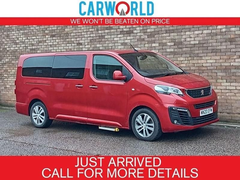 Red Used 2020 Peugeot Traveller Allure Van | £23,990 (Fair price) - Image 1/3
