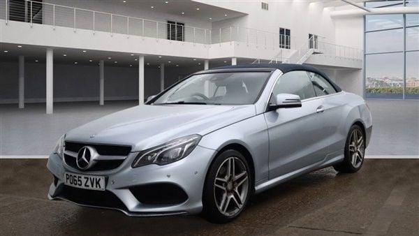 Silver Used 2015 Mercedes E200 AMG Line Premium Cabriolet | £16,990 - Image 1/1