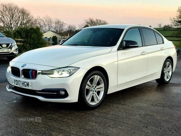 Used BMW 318 Sport Line 2017 White Sedan