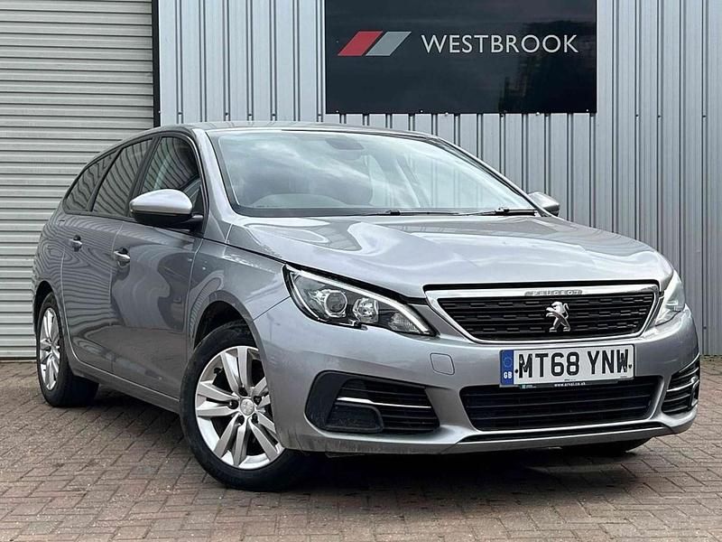 Grey Used 2019 Peugeot 308 Active Estate | £4,990 (Fair price) - Image 1/4