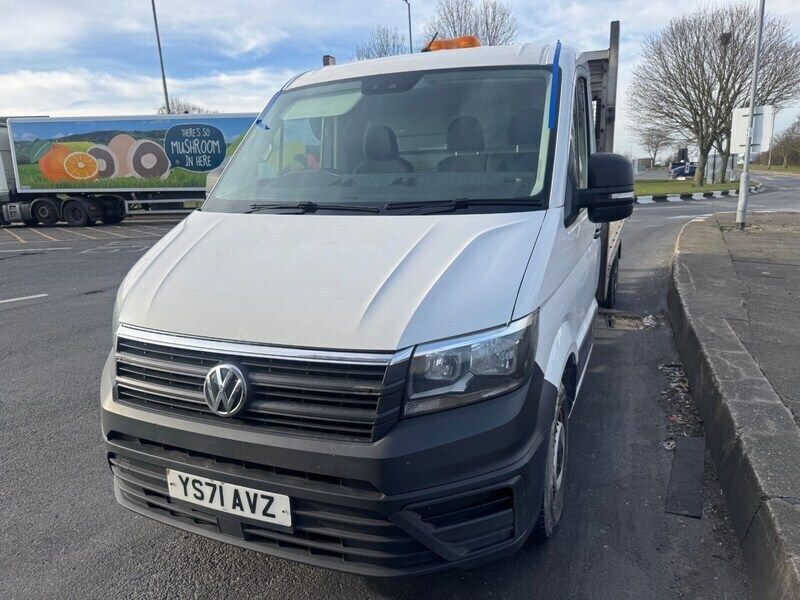 White Used 2021 VW Crafter Startline Van | £9,750 (Good price) - Image 1/4