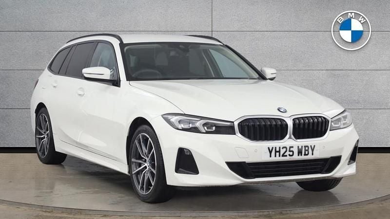 White Used 2025 BMW 320 Sport Line Estate | £29,495 (Super price) - Image 1/4