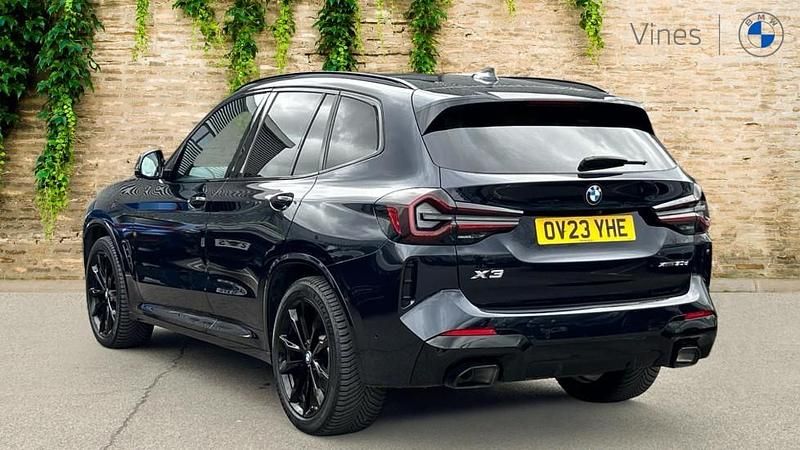 Used BMW X3 M Sport 282 HP (207 kW) 2023 Black SUV