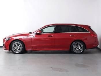 Used Mercedes C300e AMG Line Premium Plus 313 HP (230 kW) 2023 Red Estate