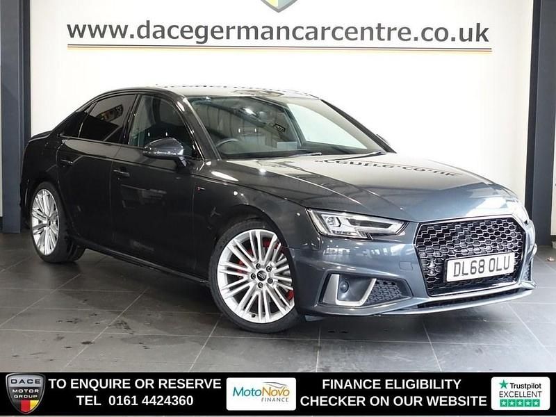 Used Audi A4 S-Line 150 HP (110 kW) 2019 Grey Sedan
