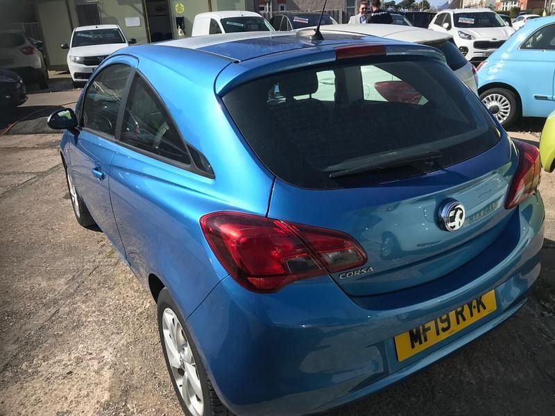 Used Vauxhall Corsa 90 HP (66 kW) 2019 Blue Hatchback