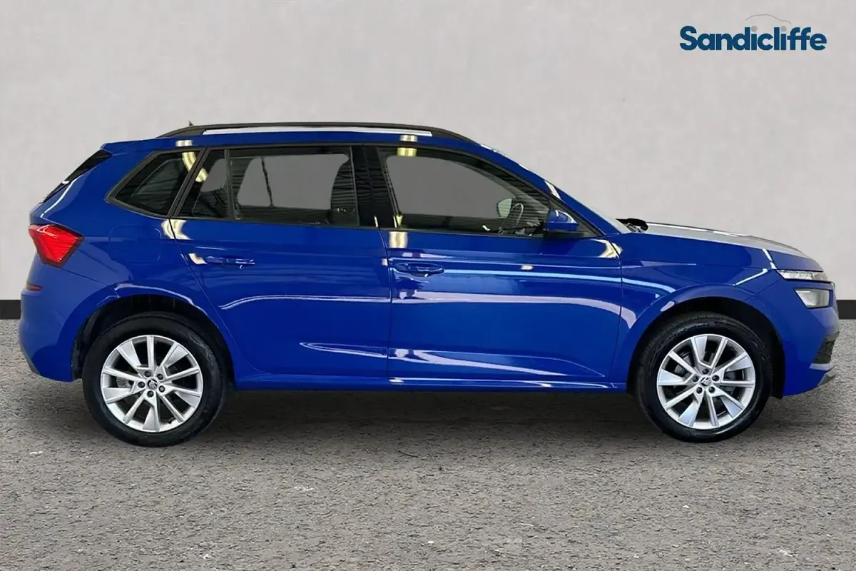 Used Skoda Kamiq 115 HP (84 kW) 2022 Blue SUV
