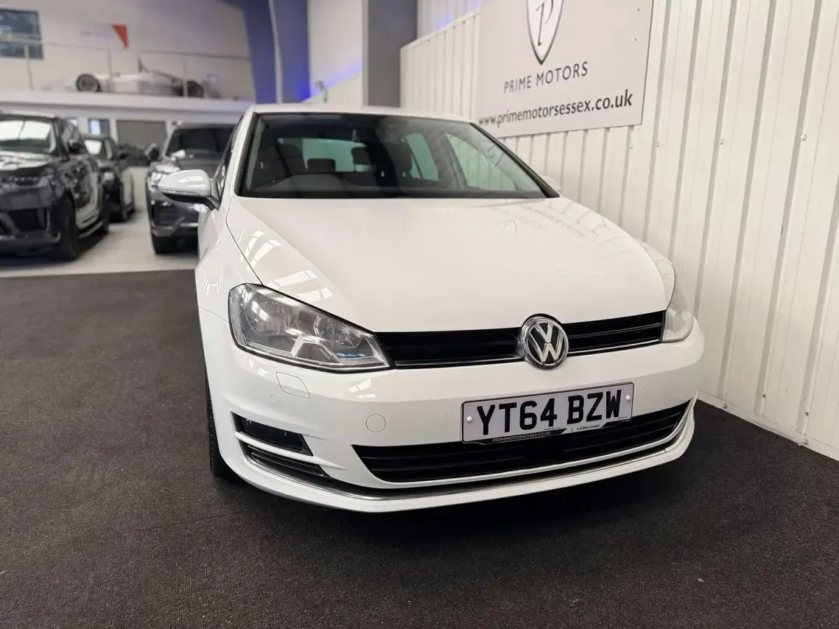 Used VW Golf VII GT 2014 White Hatchback