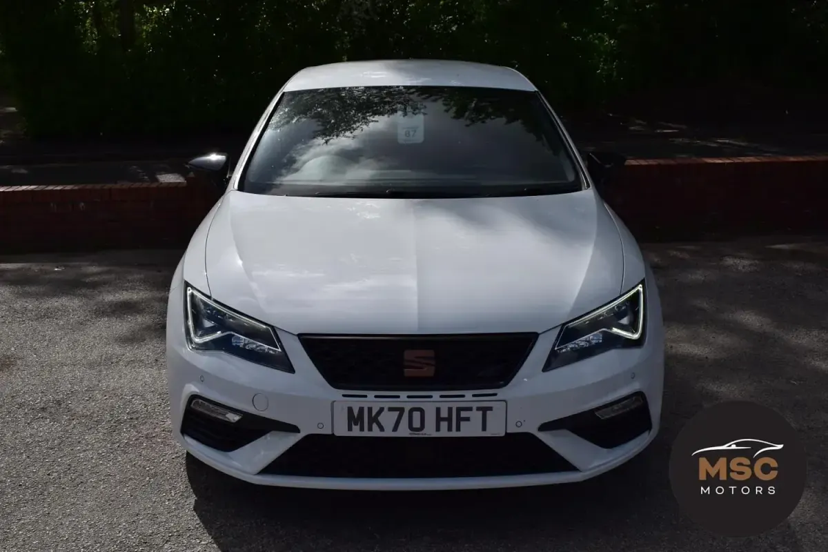 Second-hand Seat Leon CUPRA 290 CP (213 kW) 2020 Alb Hatchback
