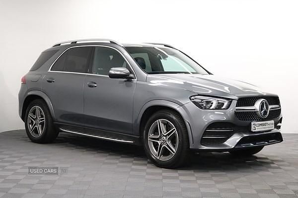 Grey Used 2022 Mercedes GLE350 AMG line Estate | £46,495 (Fair price) - Image 1/4
