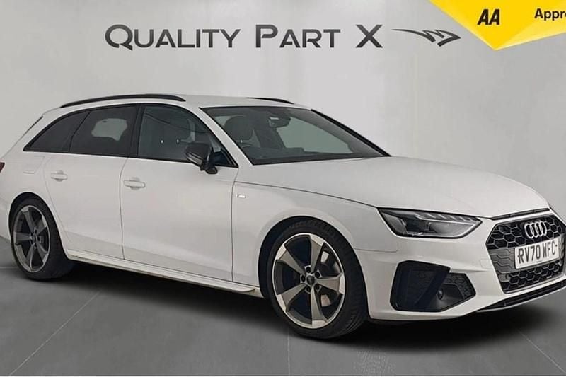 White Used 2020 Audi A4 Black Edition Estate | £17,699 (Fair price) - Image 1/1