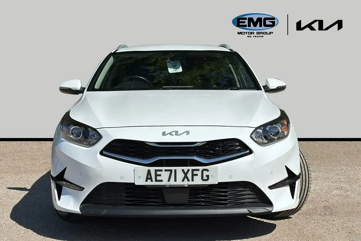 Used Kia Ceed Sportswagon 158 HP (116 kW) 2021 Fusion white Estate