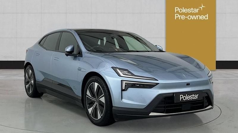 Blue Used 2025 Polestar 4 Long Range Single Motor SUV | £39,992 - Image 1/4
