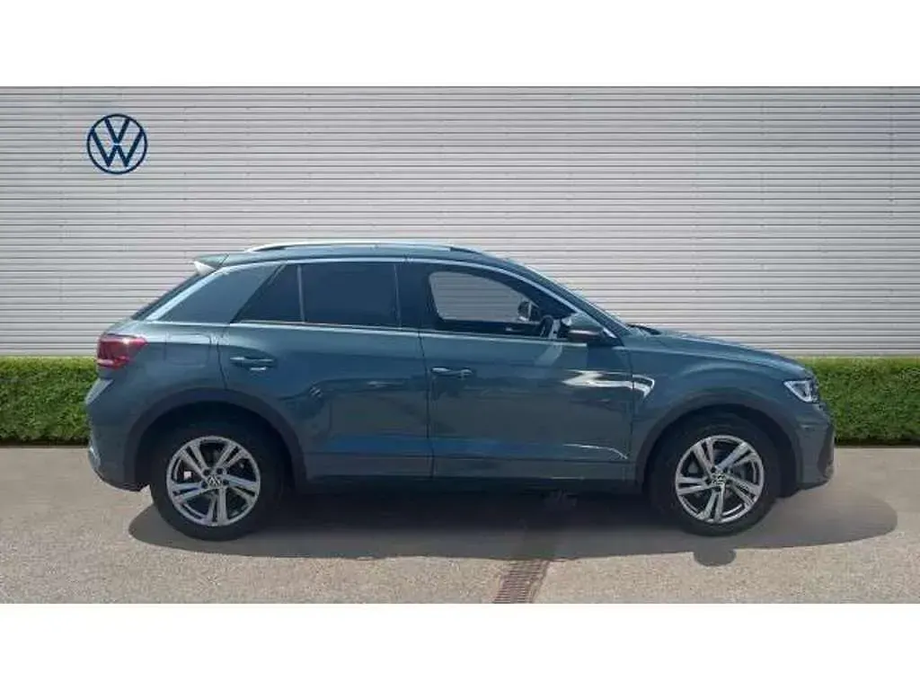 Used VW T-Roc R-line 150 HP (110 kW) 2023 Blue SUV