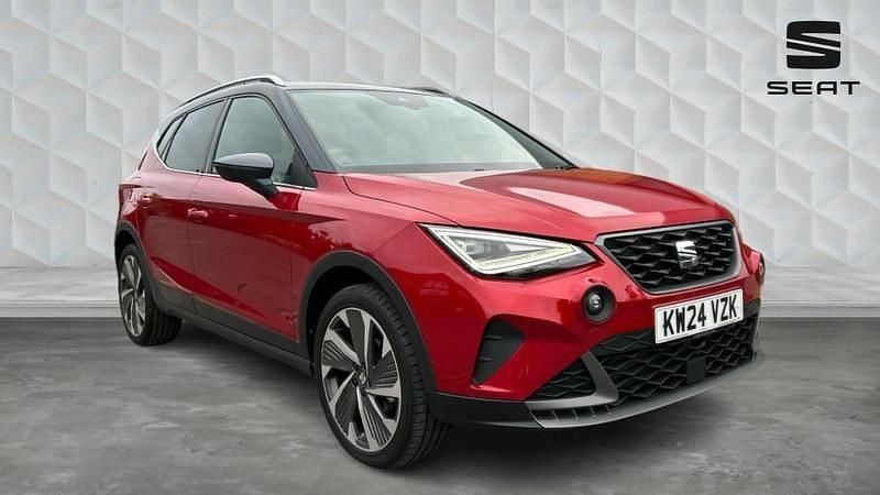 Red Used 2024 Seat Arona FR Sport SUV | £18,167 (Fair price) - Image 1/4