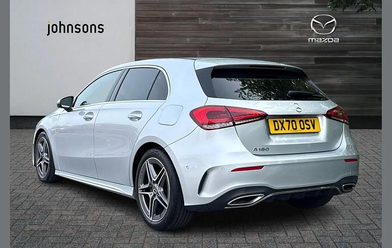 Used Mercedes A180 Executive 134 HP (98 kW) 2020 Silver Hatchback