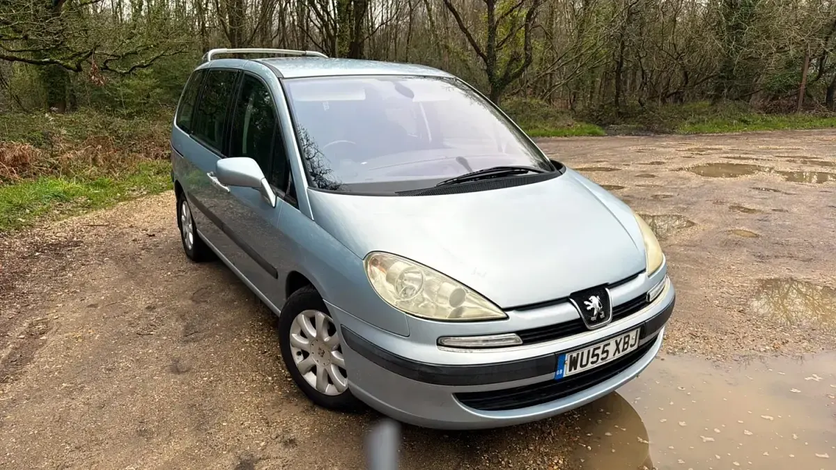 Używany Peugeot 807 2005 Srebrny Minivan