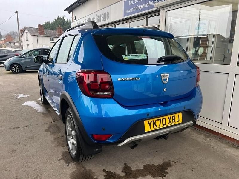 Used Dacia Sandero Comfort 90 HP (66 kW) 2020 Blue Hatchback