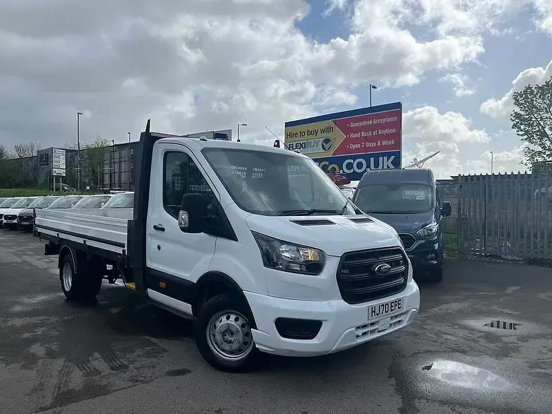 Begagnad Ford Transit 130 HK (95 kW) 2020 Vit Cab