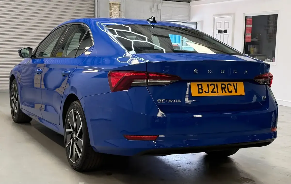 Used Skoda Octavia SE Technology 2021 Blue Hatchback