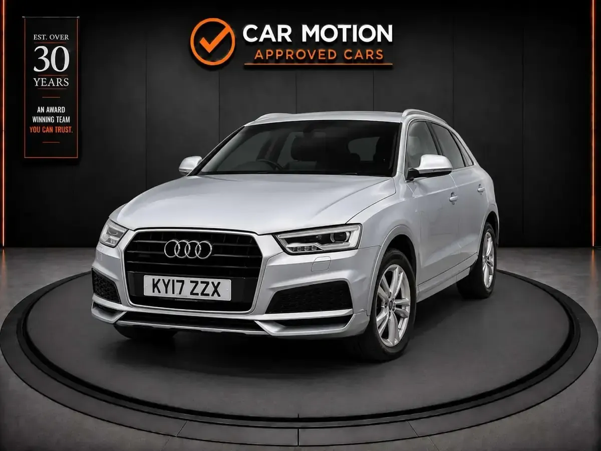 Used Audi Q3 S-Line 184 HP (135 kW) 2017 Silver SUV