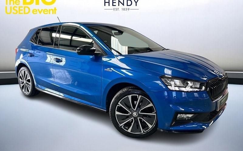 Race blue metallic Used 2023 Skoda Fabia Monte Carlo Hatchback | £15,999 (Good price) - Image 1/4