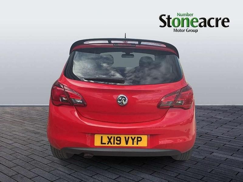 Used Vauxhall Corsa 75 HP (55 kW) 2019 Red Hatchback