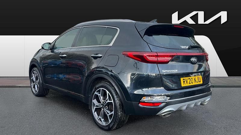 Used Kia Sportage GT-Line 177 HP (130 kW) 2020 Black SUV
