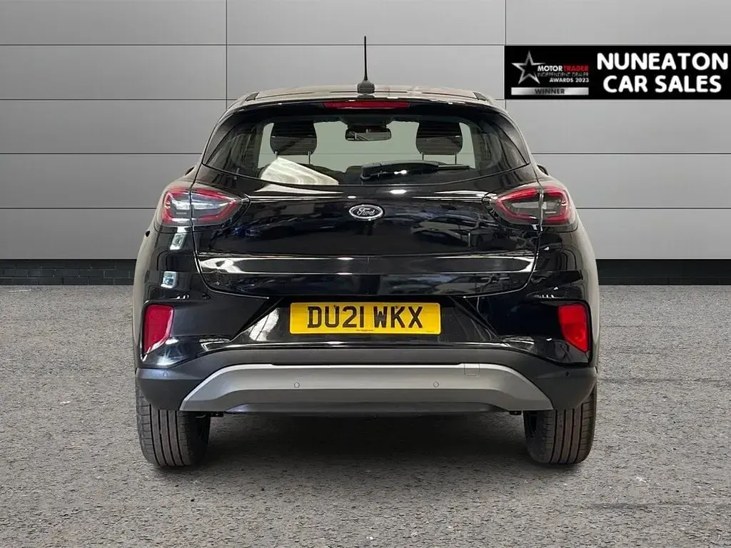 Used Ford Puma Titanium 125 HP (91 kW) 2021 Black SUV