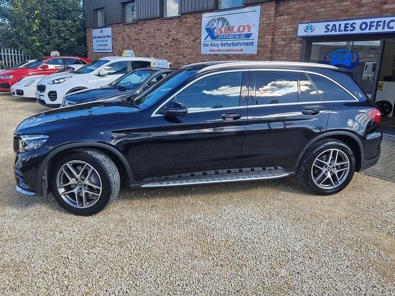 Used Mercedes GLC220 AMG line 2018 Black Estate
