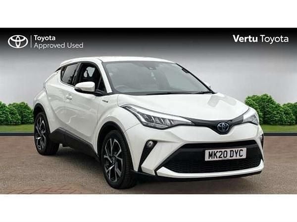 White Used 2020 Toyota C-HR Design SUV | £18,966 (Fair price) - Image 1/4