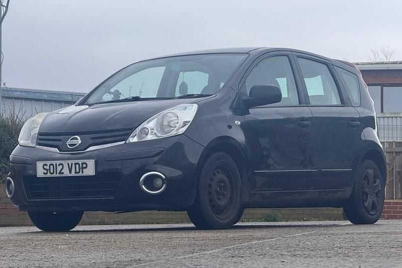 Used Nissan Note Visia 90 HP (66 kW) 2012 Black Hatchback