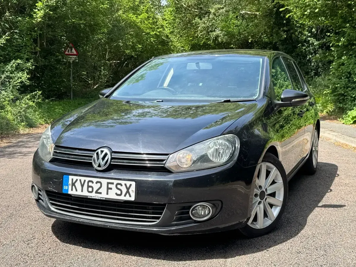 Used VW Golf VII GT 2012 Black Hatchback