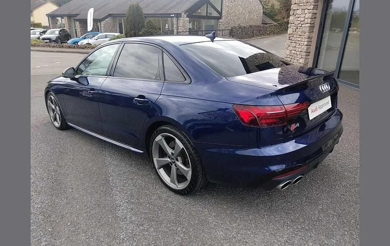 Used Audi S4 Black Edition 347 HP (255 kW) 2020 Blue Sedan