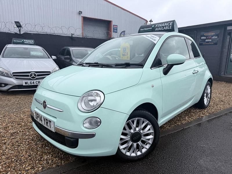 Used Fiat 500 Lounge 69 HP (50 kW) 2014 Green Hatchback