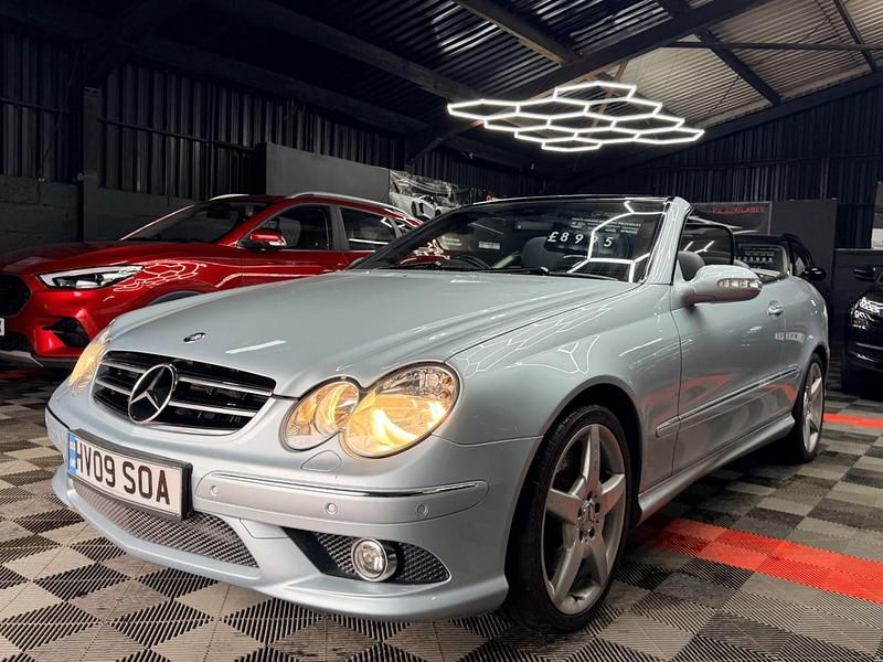 Usado Mercedes CLK280 2009 Prateado Cabrios